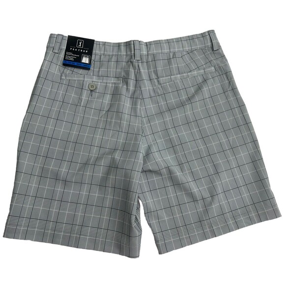 PGA Tour Boys Comfort Stretch Shorts Tradewings UPF 50, 7 Size XL New - Picture 5 of 11